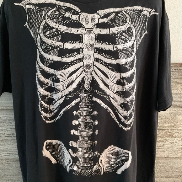 Men’s skeletal anatomy shirt Size 3XL (M1) - Picture 2 of 7